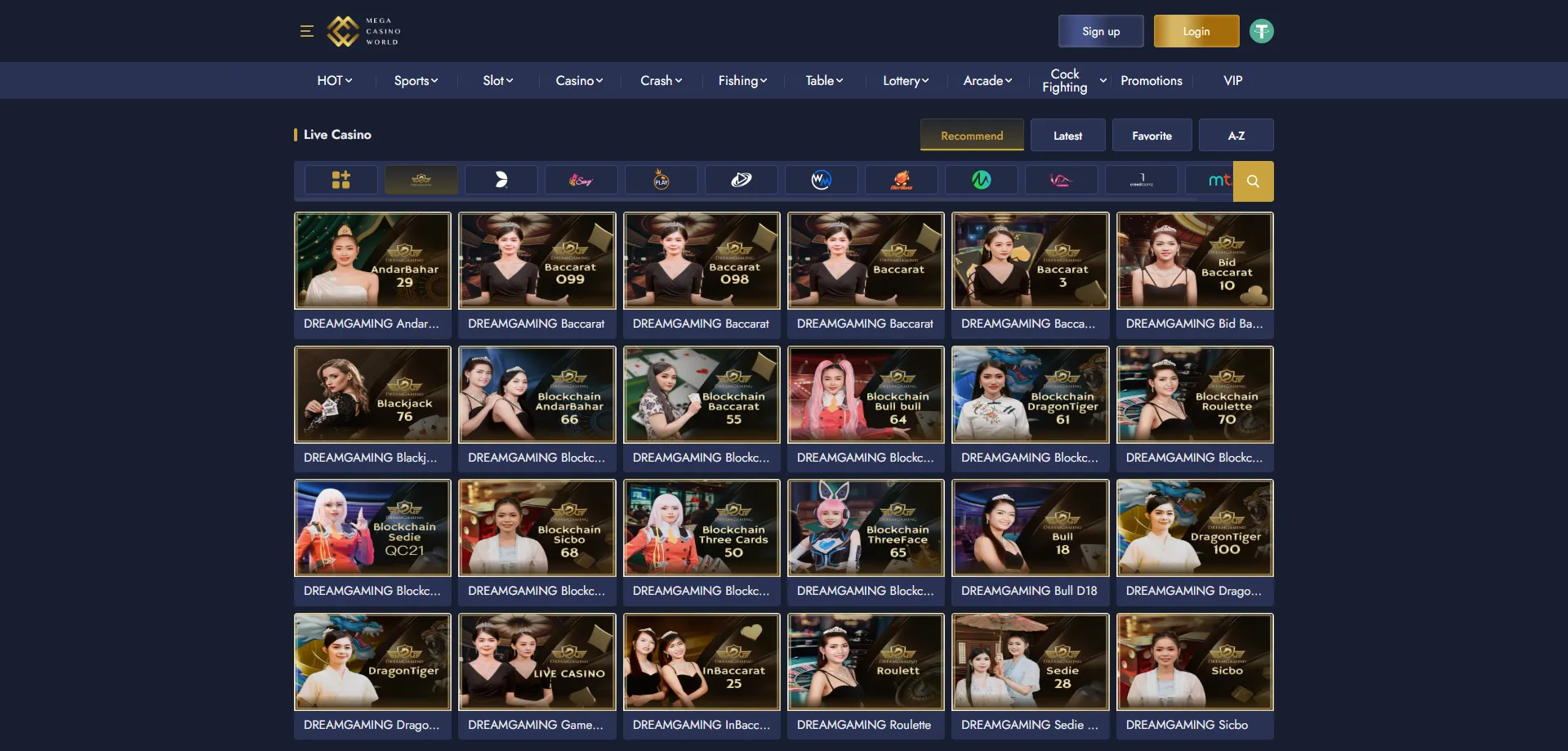 Mcw Mega casino mobile app download for Android and iOS